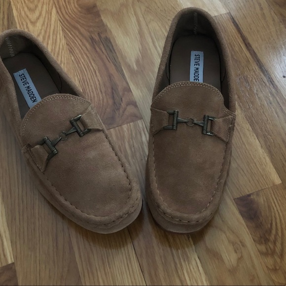 SOLD Steve Madden Suede Loafers NWOT - Picture 5 of 14